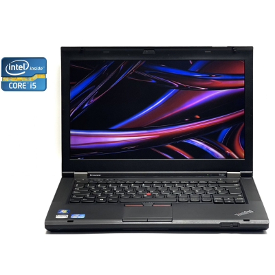 БУ Ноутбук Ноутбук А-класс Lenovo ThinkPad T430 / 14" (1600x900) TN / Intel Core i5-3320M (2 (4) ядра по 2.6 - 3.3 GHz) / 4 GB DDR3 / 120 GB SSD / Intel HD Graphics 4000 / WebCam / DVD-RW