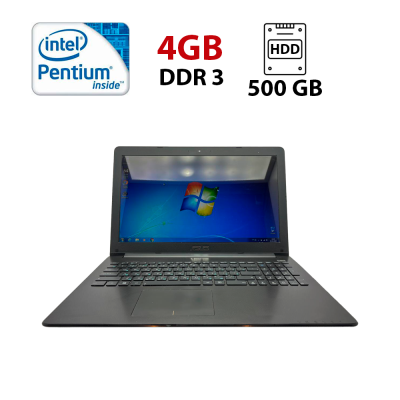БУ Ноутбук Ноутбук Asus R509C / 15.6" (1366x768) TN / Intel Pentium 2117U (2 ядра по 1.8 GHz) / 4 GB DDR3 / 500 GB HDD / Intel HD Graphics 3000 / WebCam