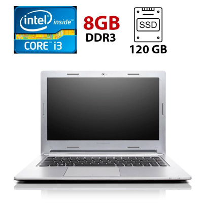 БУ Ноутбук Ноутбук Б-класс Lenovo ThinkPad M30-70 / 15.6" (1366x768) TN / Intel Core i3-4030U (2 (4) ядра по 1.9 GHz) / 8 GB DDR3 / 120 GB SSD / Intel HD Graphics 4400 / WebCam