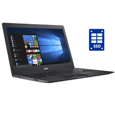 БУ Ноутбук Ультрабук А-класс Acer Swift SF114-31-C1GS / 14" (1920x1080) TN / Intel Celeron N3060 (2 ядра по 1.6 - 2.48 GHz) / 4 GB DDR3 / 64 GB SSD / Intel HD Graphics 400 / WebCam / Win 10 Home