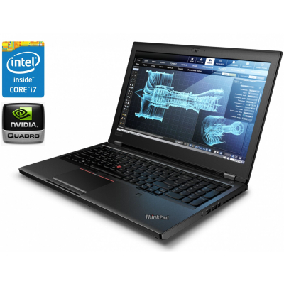 БУ Ноутбук Мобильная рабочая станция Lenovo ThinkPad P53 / 15.6" (1920x1080) IPS / Intel Core i7-9850H (6 (12) ядер по 2.6 - 4.6 GHz) / 64 GB DDR4 / 1000 GB SSD / nVidia Quadro RTX 3000, 6 GB GDDR6, 192-bit / WebCam / Win 10 Pro + Гарнитура A4Tech FH300U NEW