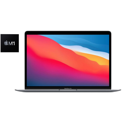БУ Ноутбук Ультрабук Apple MacBook Air 13 2020 A2337 / 13.3" (2560x1600) IPS / Apple M1 (8 ядер по 2.1 - 3.2 GHz) / 16 GB DDR3 / 256 GB SSD / Apple M1 Graphics / WebCam / MacOS