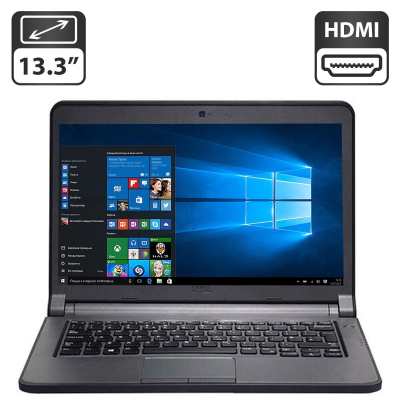 БУ Ноутбук Ноутбук Б-класс Dell Latitude 3340 / 13.3" (1366x768) TN / Intel Core i5-4200U (2 (4) ядра по 1.6 - 2.6 GHz) / 4 GB DDR3 / 250 GB HDD / Intel HD Graphics 4400 / WebCam / HDMI
