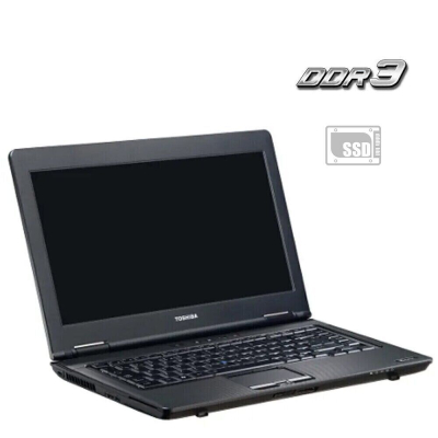 БУ Ноутбук Ноутбук Toshiba Tecra M11 / 14" (1366x768) TN / Intel Core i3-370M (2 (4) ядра по 2.4 GHz) / 4 GB DDR3 / 128 GB SSD / Intel HD Graphics / WebCam
