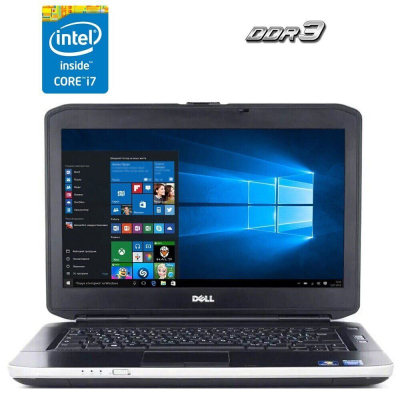 БУ Ноутбук Ноутбук Б-класс Dell Latitude E5430 / 14" (1366x768) TN / Intel Core i7-3540M (2 (4) ядра по 3.0 - 3.7 GHz) / 8 GB DDR3 / 120 GB SSD / Intel HD Graphics 4000 / WebCam