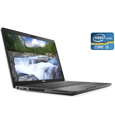 БУ Ноутбук Ноутбук Dell Latitude 5500 / 15.6" (1920x1080) TN / Intel Core i5-8365U (4 (8) ядра по 1.6 - 4.1 GHz) / 8 GB DDR4 / 256 GB SSD / Intel UHD Graphics 620 / WebCam