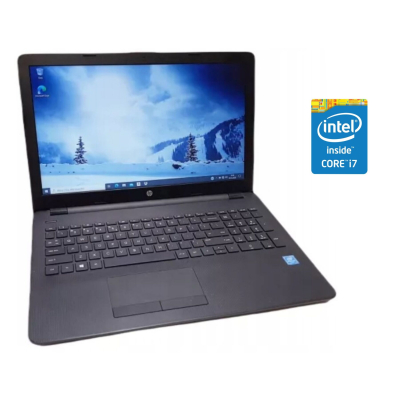 БУ Ноутбук Ноутбук HP 3168ngw / 15.6" (1366x768) TN / Intel Core i7-7500U (2 (4) ядра по 2.7 - 3.5 GHz) / 8 GB DDR3 / 240 GB SSD / Intel HD Graphics 620 / WebCam / Win 10 Pro