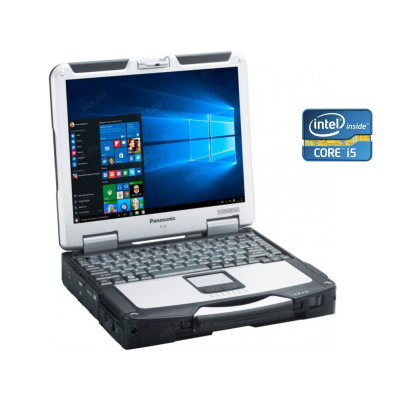 БУ Ноутбук copy_Защищенный ноутбук Panasonic Toughbook CF-31 / 13.2" (1024x768) TN Touch / Intel Core i5-520M (2 (4) ядра по 2.4 - 2.93 GHz) / 8 GB DDR3 / 480 GB SSD / Intel HD Graphics / Win 10 Pro