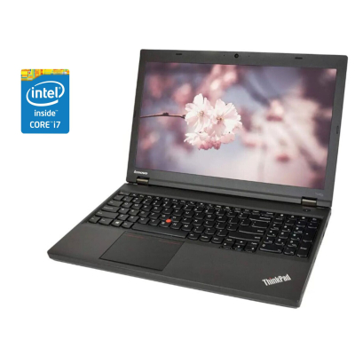 БУ Ноутбук Ноутбук Lenovo ThinkPad T540p / 15.6" (1920x1080) IPS / Intel Core i7-4600U (2 (4) ядра по 2.1 - 3.3 GHz) / 8 GB DDR3 / 240 GB SSD / Intel HD Graphics 4400 / WebCam / Win 10 Pro