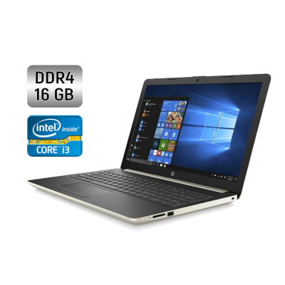 БУ Ноутбук Ноутбук HP 15-dy1074nr / 15.6" (1366x768) TN Touch / Intel Core i3-1005G1 (2 (4) ядра по 1.2 - 3.4 GHz) / 16 GB DDR4 / 512 GB SSD / Intel UHD Graphics / WebCam / Windows 10
