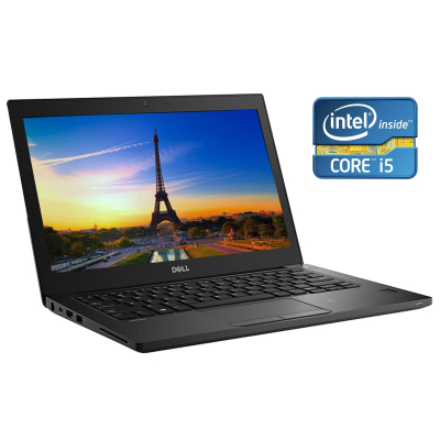 БУ Ноутбук Ультрабук Dell Latitude 7480/ 14 " (1920x1080) IPS / Intel Core i5-7300U (2 (4) ядра по 2.6 - 3.5 GHz) / 8 GB DDR4 / 256 GB SSD / Intel HD Graphics 620 / WebCam