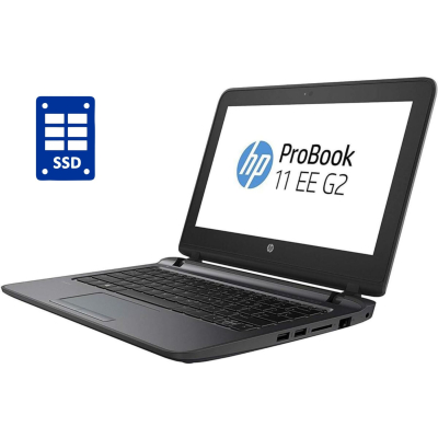 БУ Ноутбук Нетбук-трансформер HP ProBook x360 11 G2 EE / 11.6" (1366x768) TN Touch / Intel Core i3-6100U (2 (4) ядра по 2.3 GHz) / 8 GB DDR4 / 240 GB SSD / Intel HD Graphics 520 / WebCam / Win 10 Pro